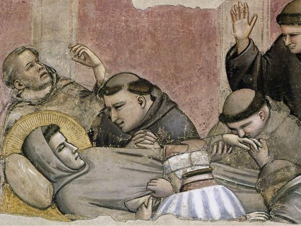 The Transitus commemorates the holy death of St Francis